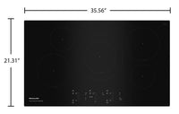 KitchenAid 36" Sensor Induction Cooktop - KCIG556JBL 