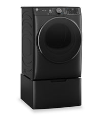 GE 7.8 Cu. Ft. Smart Electric Dryer with Steam and Sanitize - GFD65ESMVDS | Sécheuse électrique intelligente GE de 7,8 pi3 avec vapeur et désinfection - GFD65ESMVDS | GFD65ESM