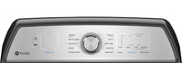 GE Profile 5.8 Cu. Ft. Top-Load Washer and 7.4 Cu. Ft. Electric Dryer - Diamond Grey 