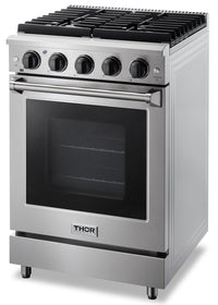 Thor Kitchen 24" 3.7 Cu. Ft. Freestanding Gas Range - LRG2401  