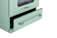 Classic Retro by Unique 30" 3.9 Cu. Ft. Induction Range - Summer Mint Green - UNQ-30CR IC LG | Cuisinière à induction Classic Rétro par Unique de 30 po et de 3,9 pi3 - vert menthe estival - UNQ-30CR IC LG | UNQ30ICG