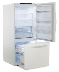 LG 22 Cu. Ft. Bottom-Freezer Refrigerator - LRDNS2200W 