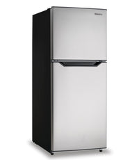 Danby 23.4" 11.6 Cu. Ft. Top-Mount Refrigerator - Stainless Steel - DFF116B2SSDBR | Réfrigérateur Danby de 11,6 pi3 et de 23,4 po à congélateur supérieur - acier inoxydable DFF116B2SSDBR | DFF116BR