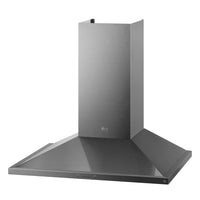 LG STUDIO 30" Wall-Mount Chimney Hood - LSHD3089BD 