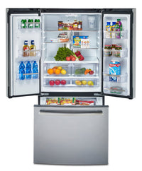 GE Profile 17.5 Cu. Ft. Counter-Depth French-Door Refrigerator - PYE18HYRKFS 