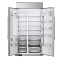 LG STUDIO 25.6 Cu. Ft. Built-In Side-by-Side Refrigerator - SRSXB2622S 