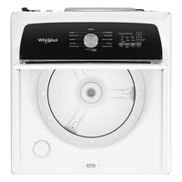 Whirlpool 5.2 Cu. Ft. Top-Load Agitator Washer with Built-In Faucet - White - WTW5025SW | Laveuse Whirlpool à chargement par le haut de 5,2 pi3 avec agitateur et robinet intégré - blanche - WTW5025SW | WTW5025W