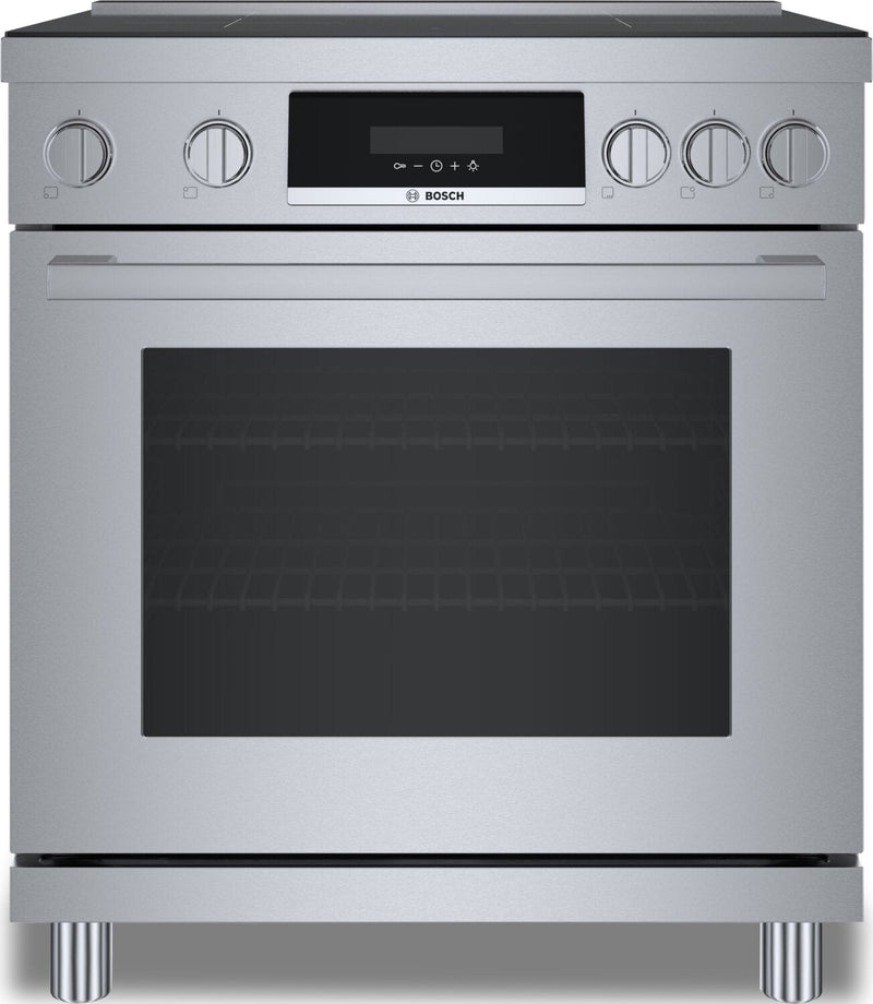 Bosch 800 Series 3.9 Cu. Ft. Electric Induction Range - HIS8055C 