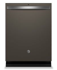 GE 24" 47 dBA Built-In Top-Control Dishwasher with Dry Boost Technology - Slate - GDT650SMVES | Lave-vaisselle encastré GE à 47 dBA de 24 po avec commandes sur le dessus et technologie de séchage …