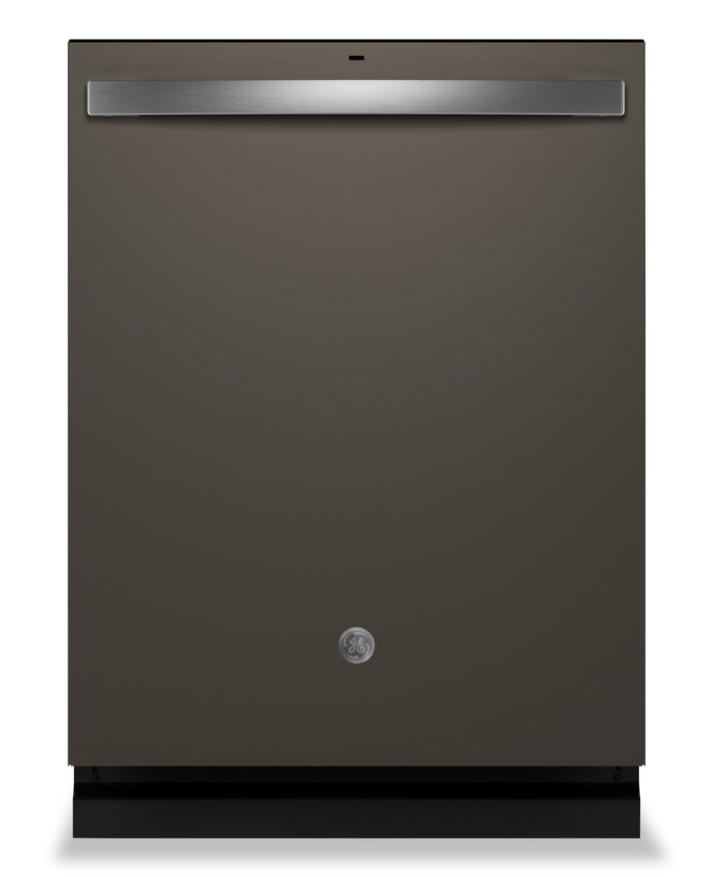 GE 24" 47 dBA Built-In Top-Control Dishwasher with Dry Boost Technology - Slate - GDT650SMVES | Lave-vaisselle encastré GE à 47 dBA de 24 po avec commandes sur le dessus et technologie de séchage …