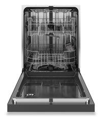 GE 24" 47 dBA Built-In Front-Control Dishwasher with Dry Boost Technology - Stainless - GDF650SYVFS | Lave-vaisselle encastré GE de 24 po et de 47 dBA avec commandes à l’avant et technologie de séchage …