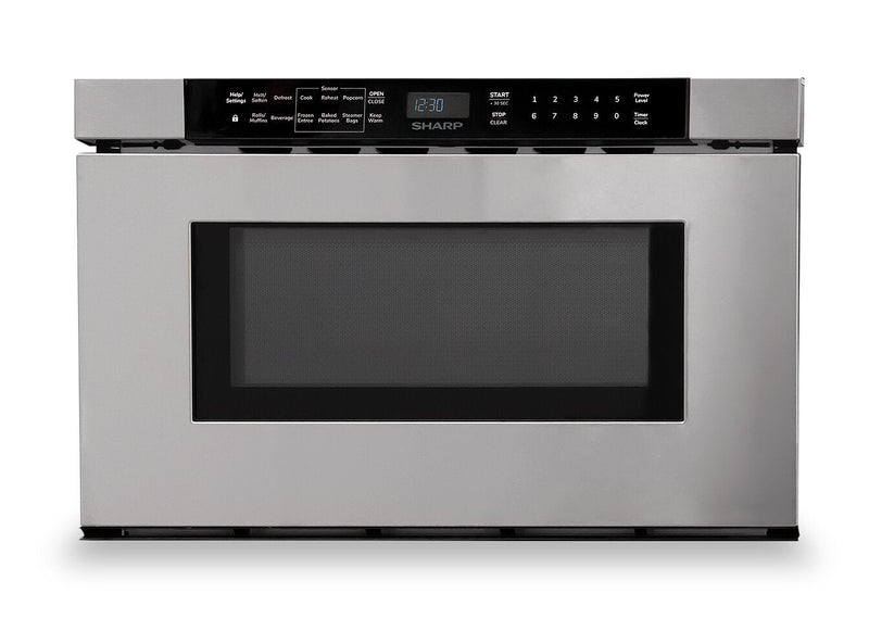 Sharp 1.2 Cu. Ft. Built-In Microwave Oven Drawer - SMD2443JSC | Tiroir four à micro-ondes encastré Sharp de 1,2 pi³ - SMD2443JSC | SMD2443J