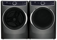 Electrolux 5.2 Cu. Ft. Front-Load Washer and 8 Cu. Ft. Gas Dryer - Titanium 