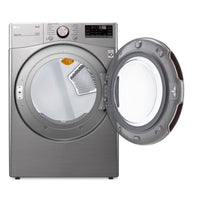 LG 7.4 Cu. Ft. Electric Dryer with Built-In AI - DLEX3850V 