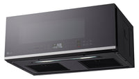 LG 1.3 Cu. Ft. Smart Low-Profile Over-the-Range Microwave Oven with Sensor Cook - MVEF1337F | Four à micro-ondes à hotte intégrée intelligent à profil bas LG de 1,3 pi3 avec cuisson par capteur - MVEF1337F | MVEF133F