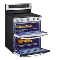 LG 7.3 Cu. Ft. Smart Double Oven Electric Range with ProBake Convection® - Stainless Steel - LDEL7324SE | Cuisinière intelligente électrique LG à four double de 7,3 pi3 avec convection ProBake ConvectionMD - acier inoxydable - LDEL7324SE | LDEL7324