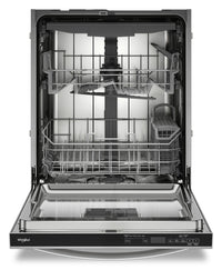 Whirlpool 24" 44 dBA Built-In Top-Control Dishwasher - Fingerprint Resistant Stainless Steel - WDT55… | Lave-vaisselle encastré Whirlpool de 24 po et de 44 dBA avec commandes sur le dessus - acier inoxyda…