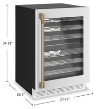 Café 4.7 Cu. Ft. 46-Bottle Wine Centre - CCP06DP4PW2  