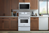 Maytag 30" 5.3 Cu. Ft. Electric Range with No Preheat Air Fry - White - YMFES6030RW | Cuisinière électrique Maytag de 5,3 pi3 et de 30 po avec friture à air sans préchauffage - blanche - YMFES6030RW | YMFES6RW