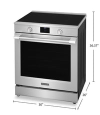 Frigidaire Professional 6.2 Cu. Ft. Induction Range With Total Convection and Easy-to-Clean Cooktop … | Cuisinière à induction Frigidaire Professional de 6,2 pi³ avec convection totale et surface de cuiss…