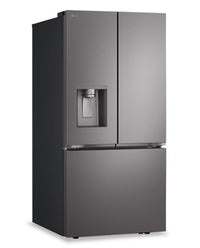 LG 33" 25 Cu. Ft. French-Door Refrigerator with Dual Ice Makers - Black Stainless Steel - LF25S6330D | Réfrigérateur LG de 33 po et de 25 pi³ à portes françaises avec machine à glaçons double - acier inoxydable noir - LF25S6330D | LF25S63D