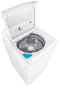 LG 5.6 Cu. Ft. Top-Load High-Efficiency Washer - White - WT7155CW | Laveuse haute efficacité LG à chargement par le haut de 5,6 pi³ - blanche - WT7155CW