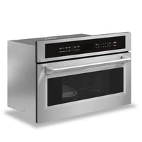 Thor Kitchen 1.6 Cu. Ft. Built-In Professional Microwave Speed Oven with Air Fry - TMO30 | Four à micro-ondes rapide, professionnel et encastré Thor Kitchen 1,6 pi3 avec friture à air - TMO30 | TMO300SS