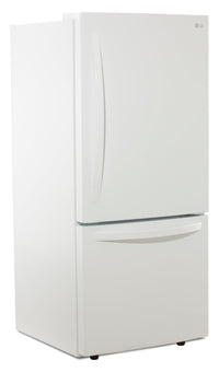 LG 22 Cu. Ft. Bottom-Freezer Refrigerator - LRDNS2200W 