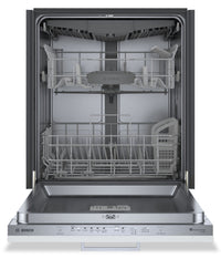 Bosch 300 Series Panel-Ready Smart Dishwasher with PureDry® and Third Rack - SHV53CM3N | Lave-vaisselle intelligent Bosch de série 300 avec panneau personnalisable, PureDryMD et 3e panier - SHV53CM3N | SHV5CM3N