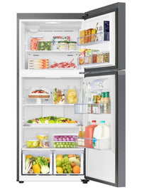 Samsung 30" 17.6 Cu. Ft. Smart Top-Freezer Refrigerator - Stainless Steel - RT18DG6500SRAC | Réfrigérateur intelligent Samsung de 17,6 pi3 et de 30 po à congélateur supérieur - acier inoxydable - RT18DG6500SRAC | RT18D650