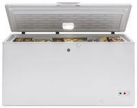 GE 15.7 Cu. Ft. Manual Defrost Chest Freezer - FCM16SLWW | Congélateur coffre GE à dégivrage manuel de 15,7 pi3 - FCM16SLWW | FCM16SLW