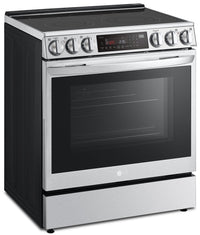 LG 6.3 Cu. Ft. Front-Control Electric Range with Air Fry - LSEL6335F 