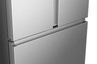 Hisense 31.3" 22.1 Cu. Ft. French-Door Refrigerator - Stainless Steel - RF22B3FSE | Réfrigérateur Hisense de 22,1 pi³ et de 31,3 po à portes françaises - acier inoxydable - RF22B3FSE