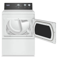 Maytag 7.4 Cu. Ft. Electric Commercial-Grade Residential Dryer - YMEDP586GW 