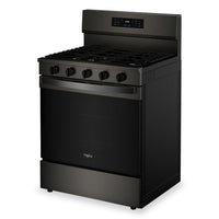 Whirlpool 5 Cu. Ft. Gas Range with Air Fry and Self-Clean - Black Stainless Steel - WFGS5030RV | Cuisinière à gaz Whirlpool de 5 pi³ avec friture à air et autonettoyage - acier inoxydable noir - WFGS5030RV | WFGS50RV