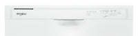 Whirlpool 24" 57 dBA Built-In Front-Control Dishwasher - White - WDF341PAPW | Lave-vaisselle encastré Whirlpool de 24 po et de 57 dBA avec commandes à l’avant - blanc - WDF341PAP…