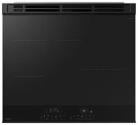 Samsung 6.3 Cu. Ft. Smart Induction Slide In Range with Air Sous Vide - Matte Black - NSI6DG9500MTAC | Cuisinière intelligente à induction encastrée Samsung de 6,3 pi³ avec Air Sous Vide - noir mat - NSI…