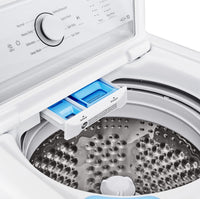 LG 4.8 Cu. Ft. Top-Load High-Efficiency Washer - White - WT6105CW | Laveuse haute efficacité LG à chargement par le haut de 4,8 pi³ - blanche - WT6105CW