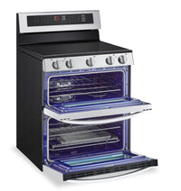 LG 7.3 Cu. Ft. Smart Double Oven Electric Range with ProBake Convection® - Stainless Steel - LDEL7324SE | Cuisinière intelligente électrique LG à four double de 7,3 pi3 avec convection ProBake ConvectionMD - acier inoxydable - LDEL7324SE | LDEL7324