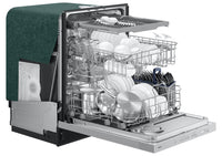 Samsung 24" 48 dBA 5500 Series Top-Control Dishwasher with Third Rack - DW80DG5500SRAA | Lave-vaisselle Samsung de série 5500 de 24 po et de 48 dBA avec commandes sur le dessus et 3e panier - DW80DG5500SRAA | DW80DG55