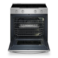 Whirlpool 5.3 Cu. Ft. Electric Range with Air Fry and WipeClean™ Coating - Stainless Steel - YWSES7530RZ | Cuisinière électrique Whirlpool de 5,3 pi3 avec friture à air et revêtement WipeCleanMC - acier inoxydable - YWSES7530RZ | YWSES75Z