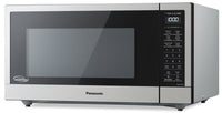 Panasonic 1.6 Cu. Ft. Cyclonic Inverter Countertop Microwave Oven - NNST74LSC | Four à micro-ondes de comptoir Panasonic de 1,2345 pi3 avec technologie InverterMD à cyclones - NNST74LSC | NNST74LC