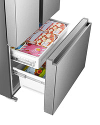 Hisense 22.5 Cu. Ft. Counter-Depth French-Door Refrigerator - RF225A3CSE 