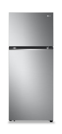 LG 28" 13 Cu. Ft. Top-Mount Refrigerator - Platinum Silver - LT13C2000V | Réfrigérateur LG de 13 pi³ et de 28 po à congélateur supérieur - argenté platine- LT13C2000V