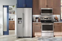 Maytag 36" 25 Cu. Ft. Side-by-Side Refrigerator - Stainless Steel - MRSF4036PZ | Réfrigérateur Maytag de 25 pi³ et de 36 po à compartiments juxtaposés - acier inoxydable - MRSF4036PZ | MRSF403Z