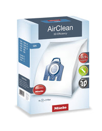 Miele AirClean 3D Efficiency GN 4-Pack Dustbags - 10123210 