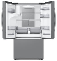 Samsung 36" 31 Cu. Ft. Full Depth French-Door Refrigerator - Stainless Steel - RF32CG5400SRAA | Réfrigérateur Samsung de 31 pi³ et de 36 po pleine profondeur à portes françaises - acier inoxydable…