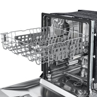 LG 24" 52 dBA Built-In Front-Control Dishwasher with Dynamic Dry - Platinum Silver - LDFC2423V | Lave-vaisselle encastré LG à 52 dBA de 24 po avec commandes à l’avant et système Dynamic DryMC - arg…