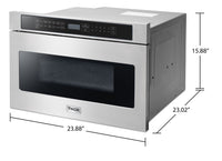 Thor Kitchen 24" 1.2 Cu. Ft. Microwave Drawer - TMD2401 