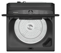 Whirlpool 6.1 Cu. Ft. Top-Load Washer - Volcano Black - WTW6157PB | Laveuse Whirlpool à chargement par le haut de 6,1 pi³ - noir volcan - WTW6157PB